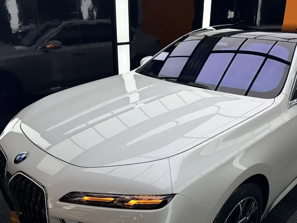 Kết quả sau khi dán PPF Teckwrap S75+ cho xe BMW 735i