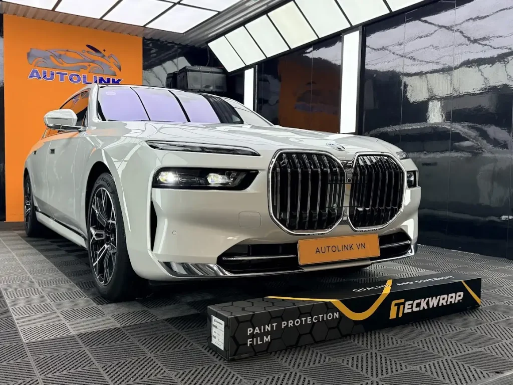 Kết quả thi công PPF cho xe BMW 735i