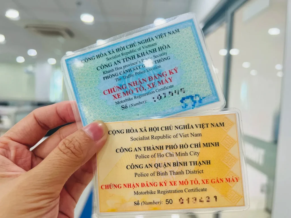 Lệ phí khi đăng ký thay đổi màu xe ô tô