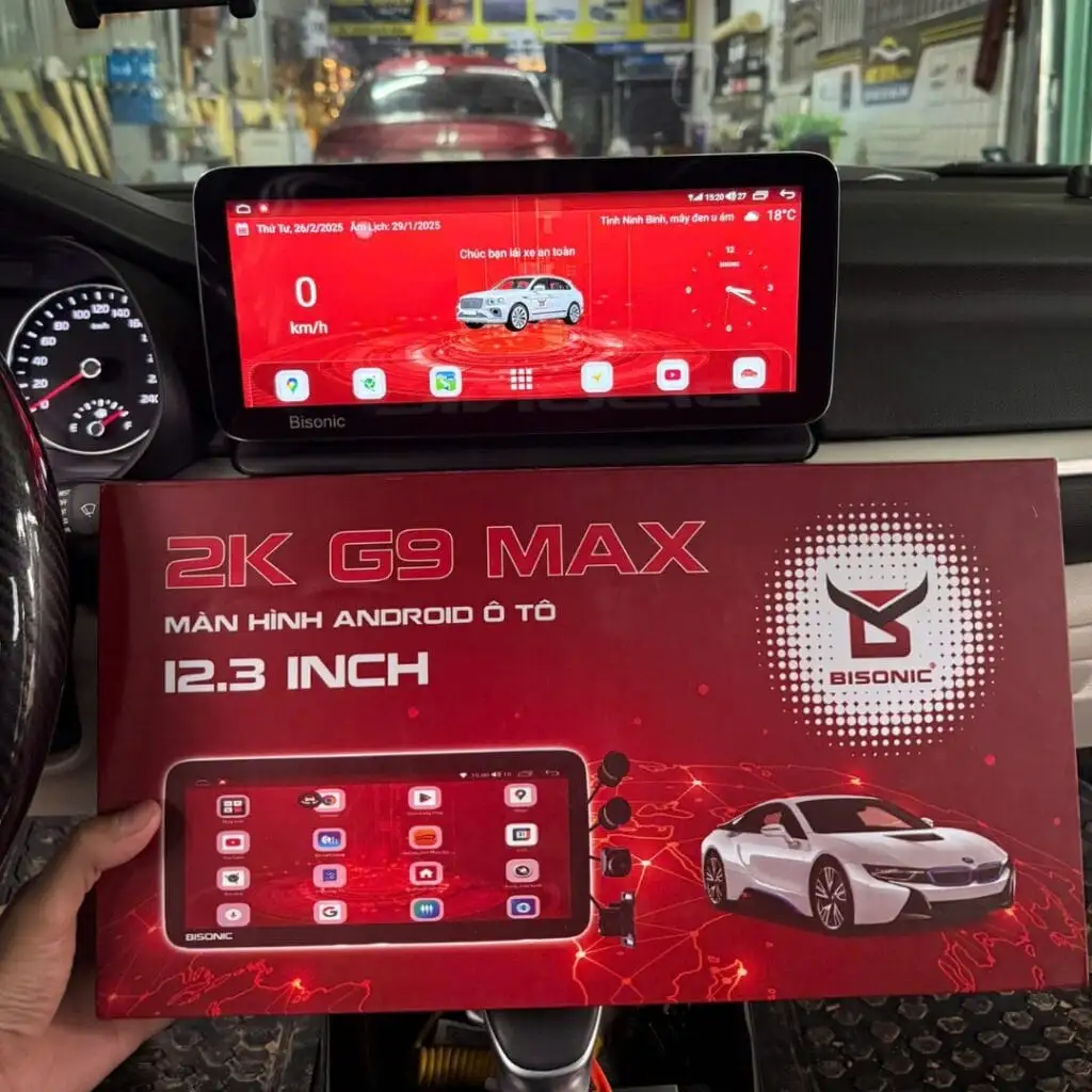 Màn hình Android Bisonic 2K G9 MAX Màn hình Android Bisonic 2K G9 MAX