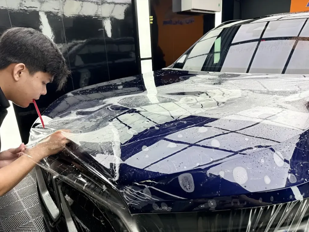 Quy trình dán PPF Teckwrap X75 cho xe BMW X3