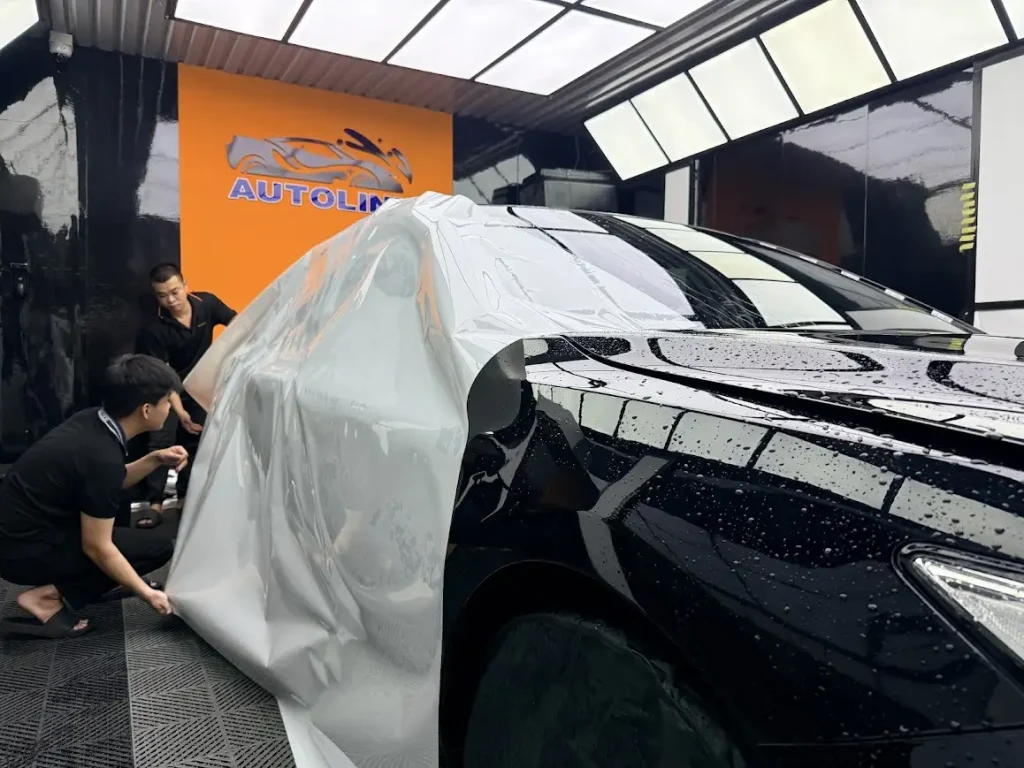 Quy trình dán PPF Teckwrap cho xe Toyota Camry 2.5Q