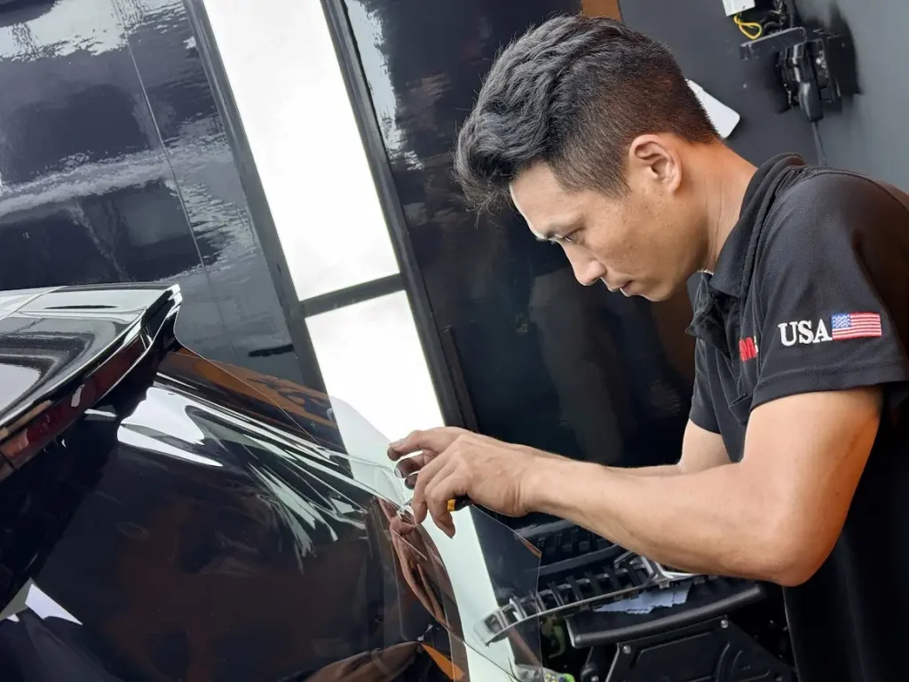 Quy trình dán phim cách nhiệt 3M