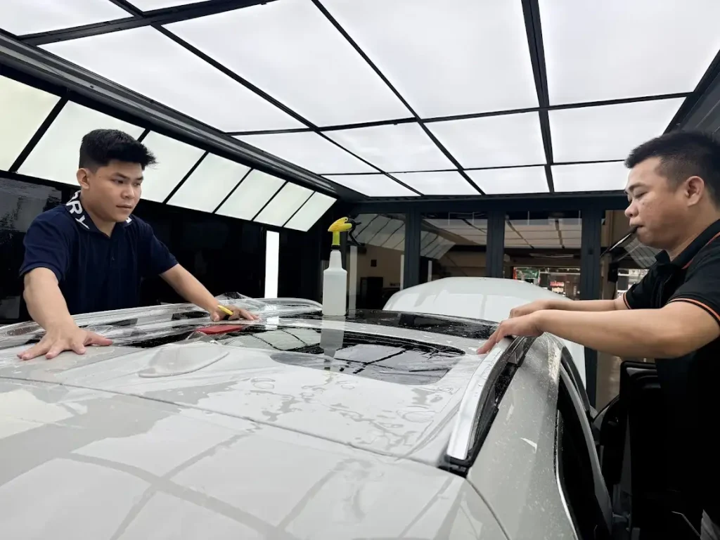 Quy trình thi công PPF cho xe BMW tại Autolink VN