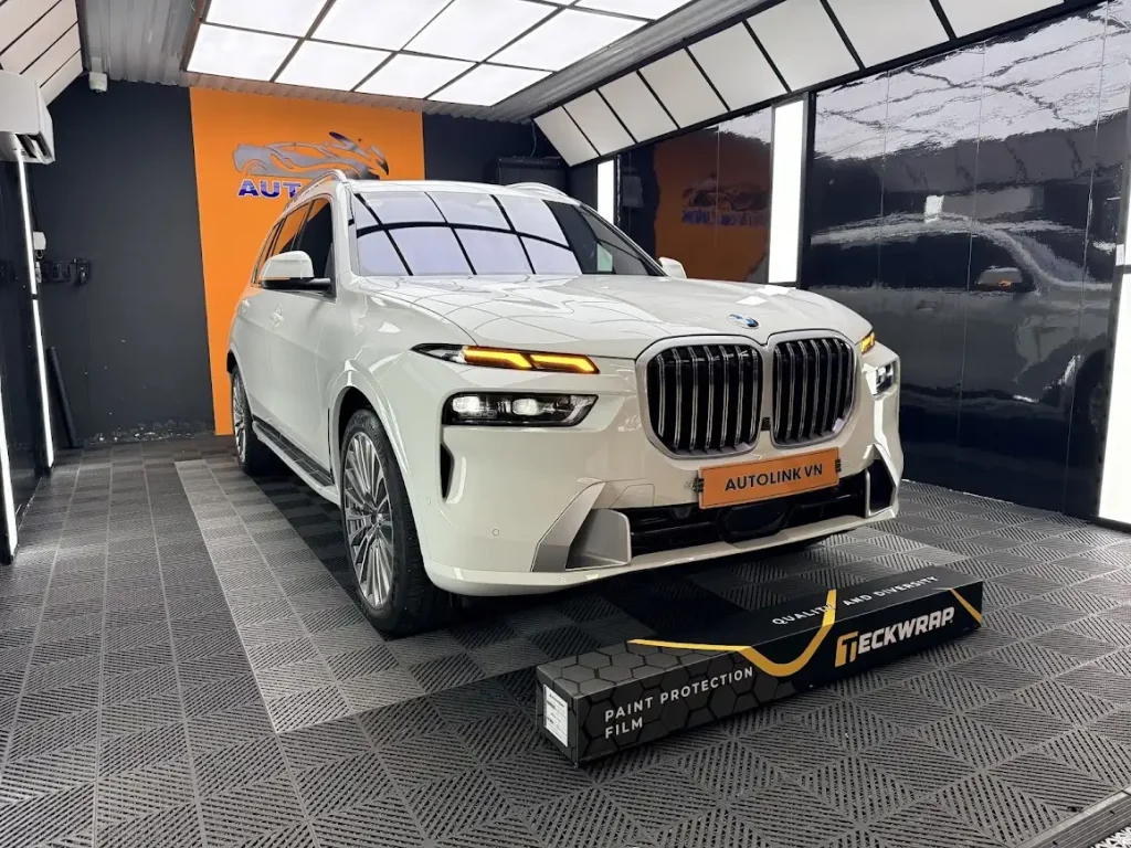 Thi công dán PPF Teckwrap S75+ cho xe BMW X7 GO7