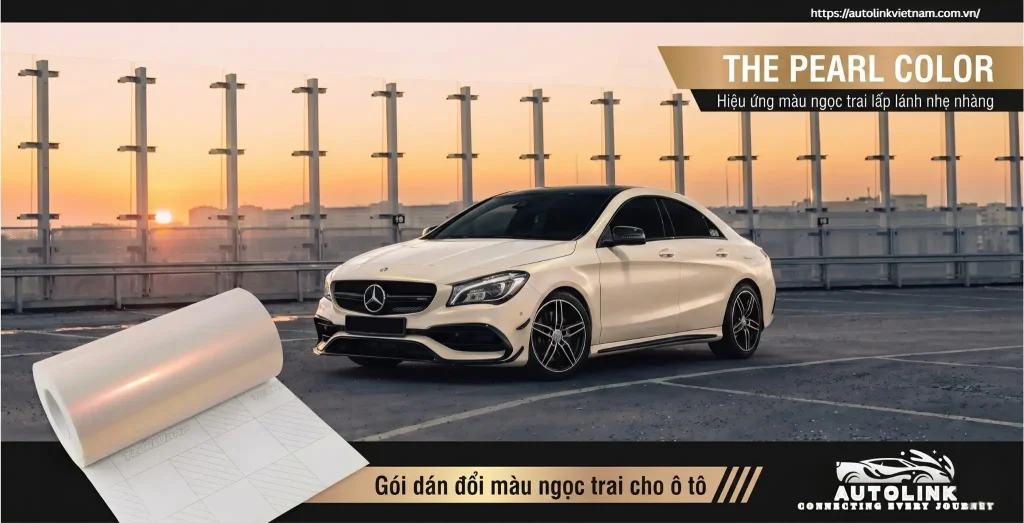 Wrap đổi màu ngọc trai cho ô tô