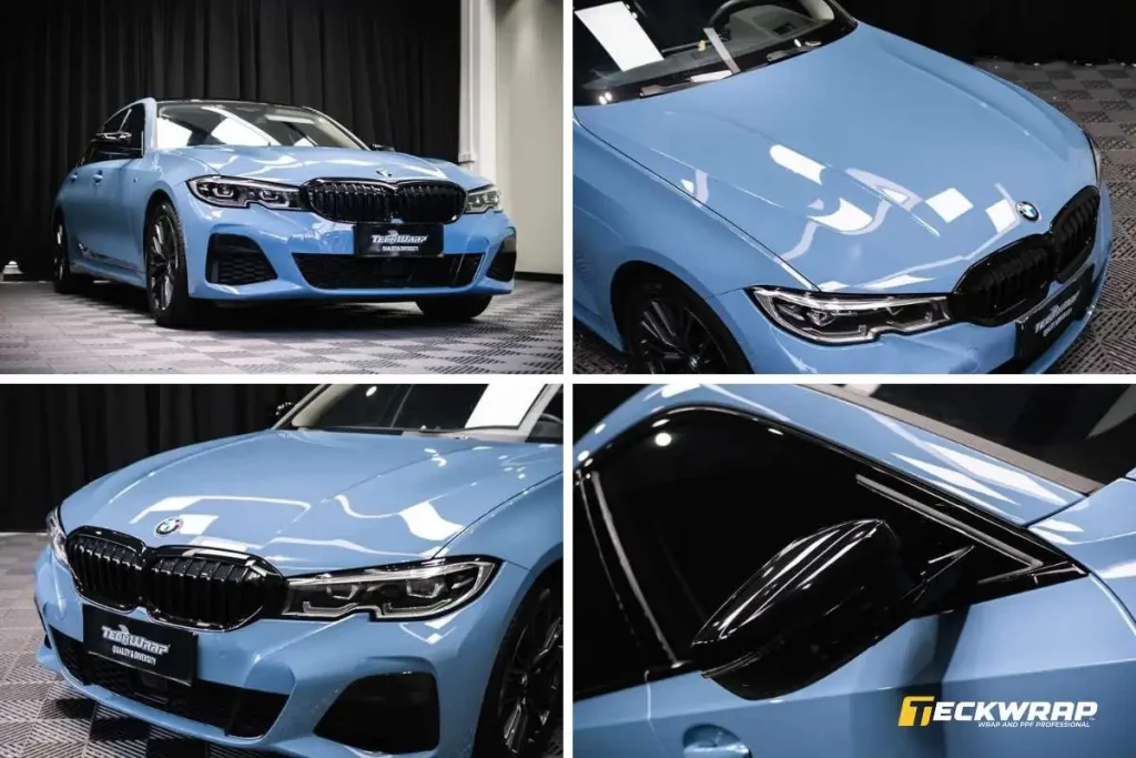 Các vị trí dán wrap đổi màu ô tô