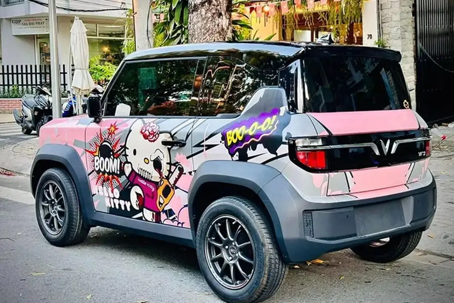 Dán decal cho xe VF3