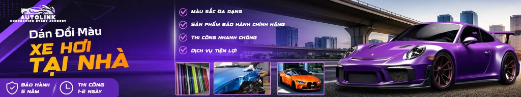 Dịch vụ dán wrap đổi màu ô tô nhà