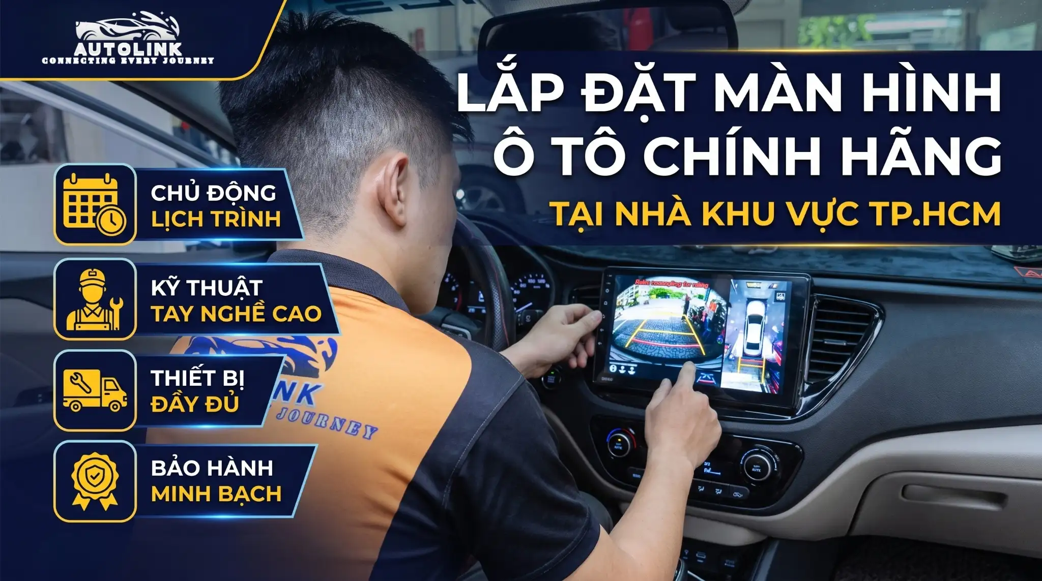 Dịch vụ lắp đặt màn hình ô tô tại nhà Dịch vụ lắp đặt màn hình ô tô tại nhà