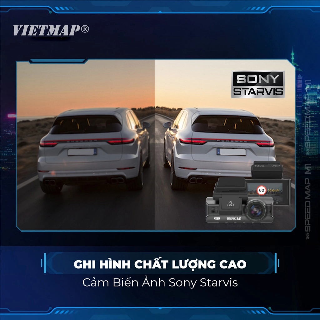 Khả năng ghi hình của camera hành trình Vietmap Khả năng ghi hình của camera hành trình Vietmap
