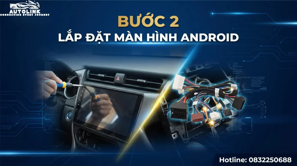 Lắp đặt màn hình Android Lắp đặt màn hình Android