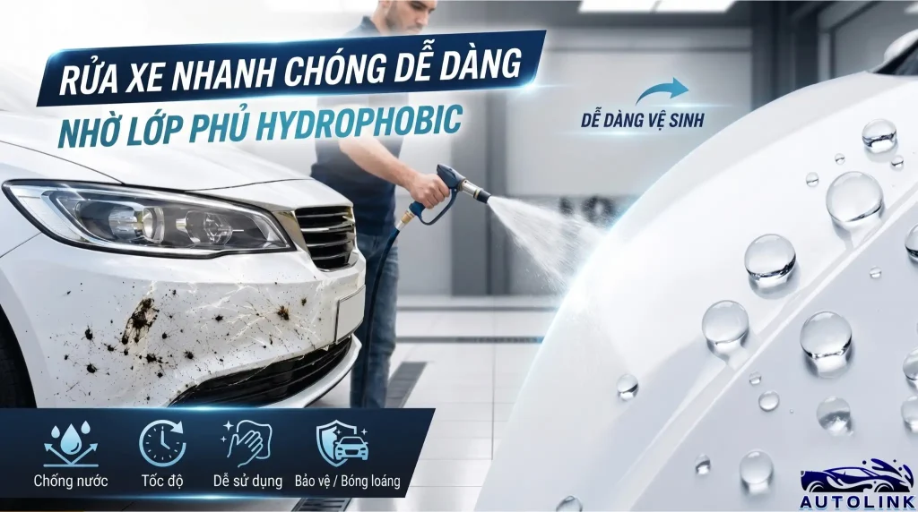 Rửa xe dễ dàng hơn với phim PPF Rửa xe dễ dàng hơn với phim PPF