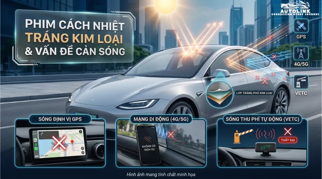 Tại sao phim cách nhiệt gẫy nhiễu sóng điện từ