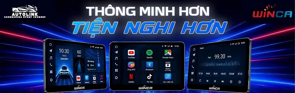 Banner tính năng màn hình Winca