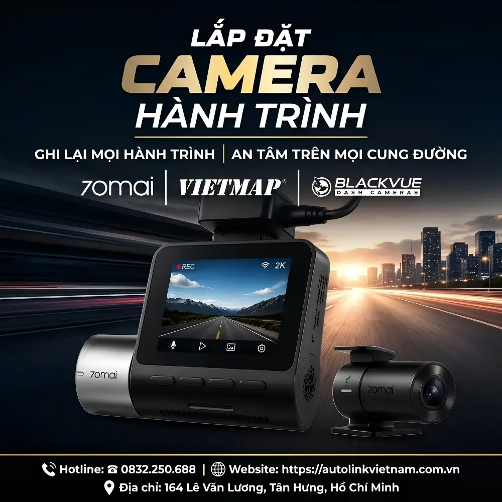 Lắp đặt cam hành trình uy tín