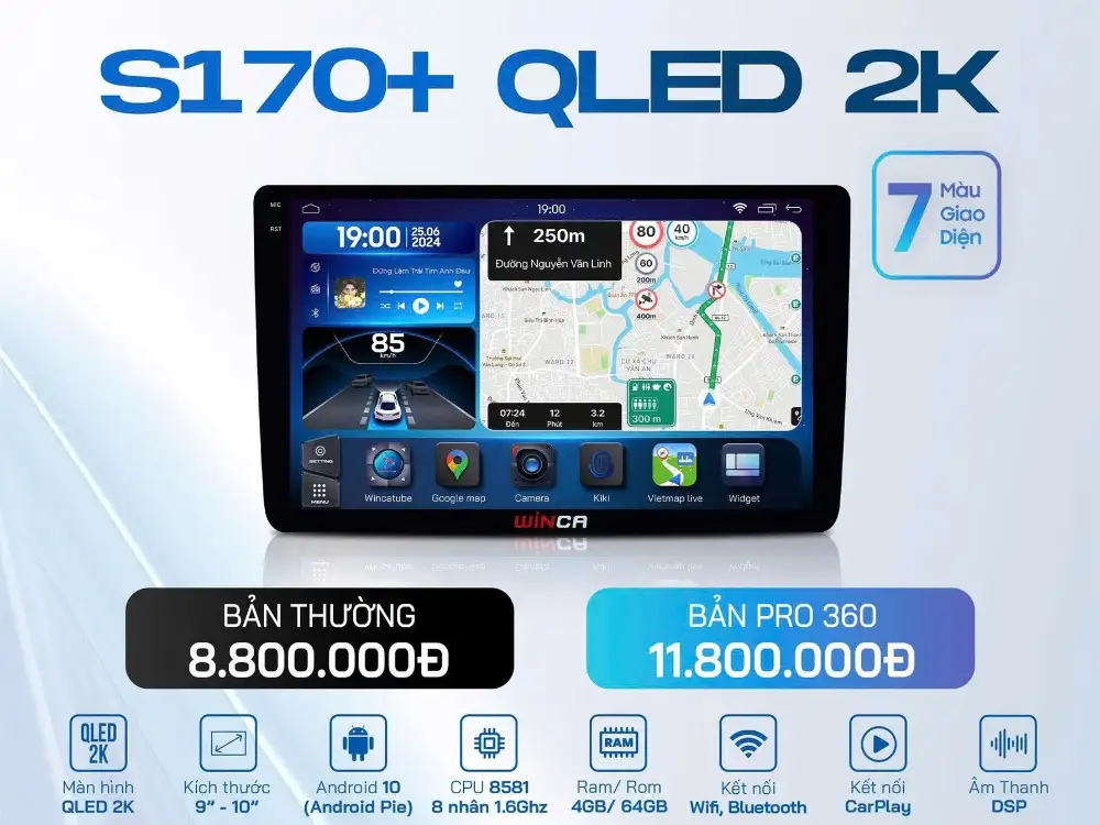 Màn Hình Android S170+ QLED