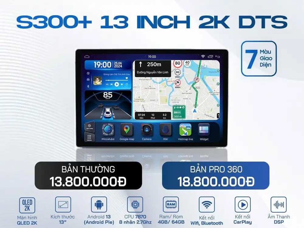 Màn hình Winca S300+ 13 Inch 2K DTS