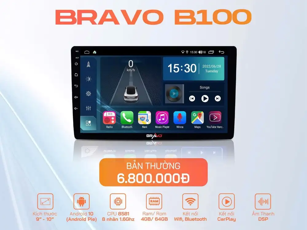 Màn hình android Bravo B100