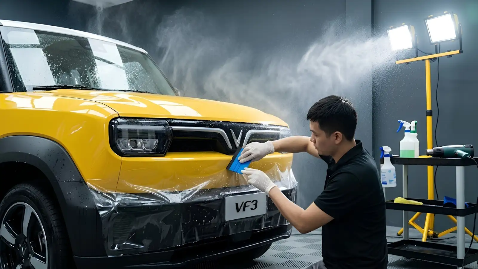 Tầm quan trọng dán PPF cho xe VinFast VF3 Tầm quan trọng dán PPF cho xe VinFast VF3