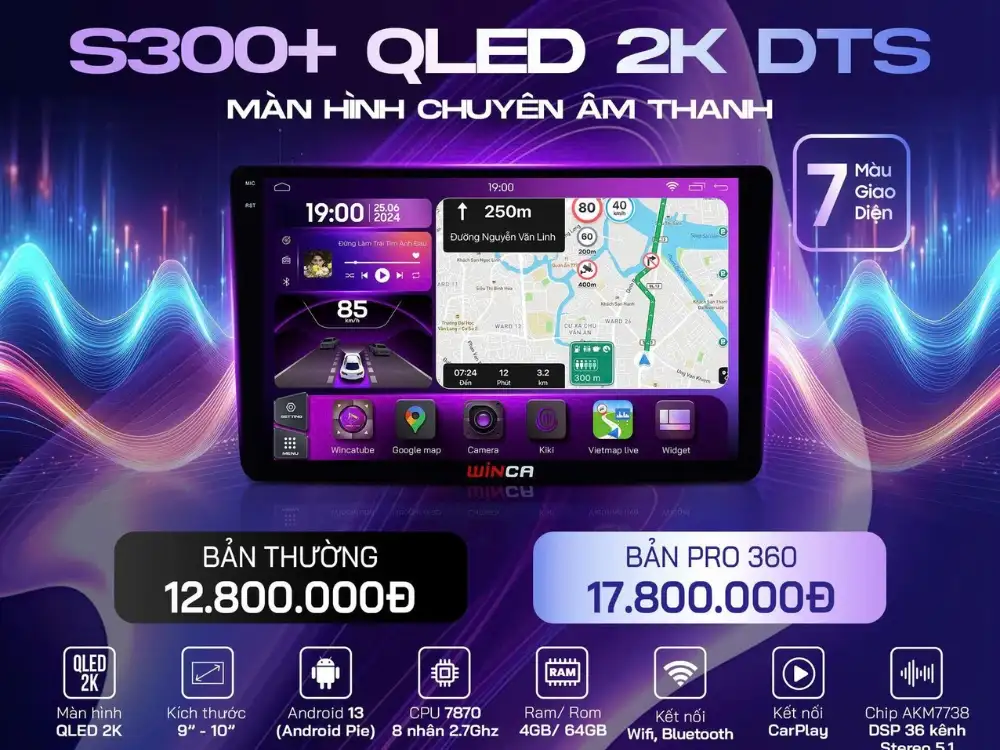 Winca S300+ QLED 2K DTS