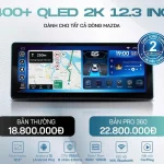 Winca S400+ QLED 2K 12.3 Inch dành cho Mazda