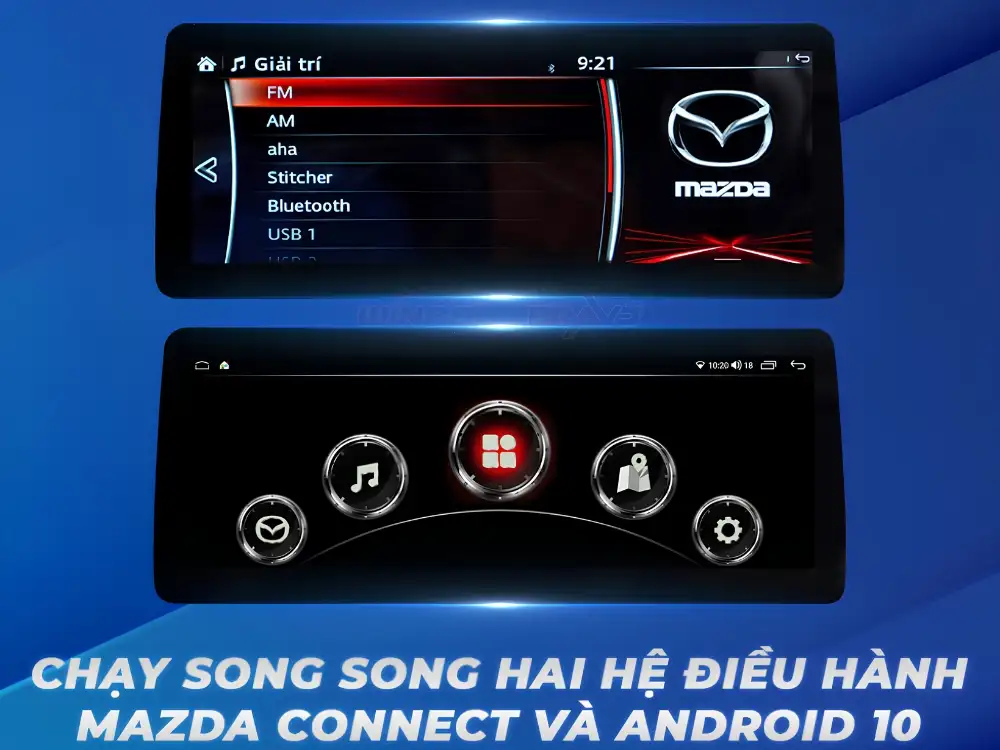 Winca S400+ QLED 2K 12.3 Inch dành cho Mazda (3)