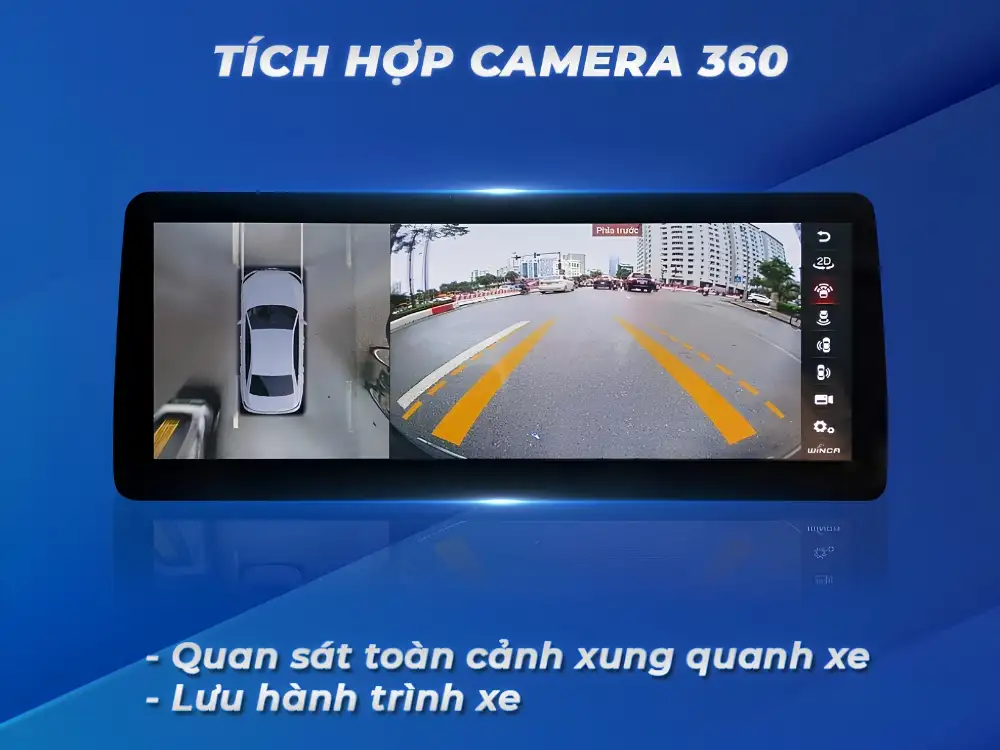 Winca S400+ QLED 2K 12.3 Inch dành cho Mazda (4)