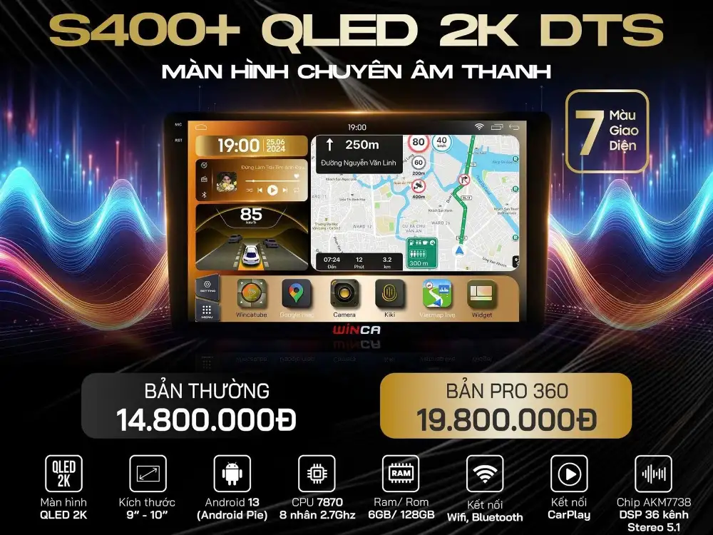 Winca S400+ QLED 2K DTS