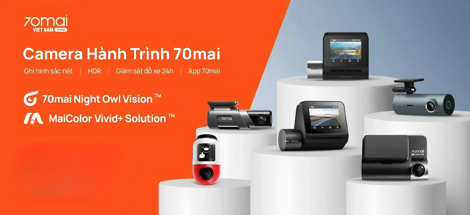 banner camera hành trình 70mai