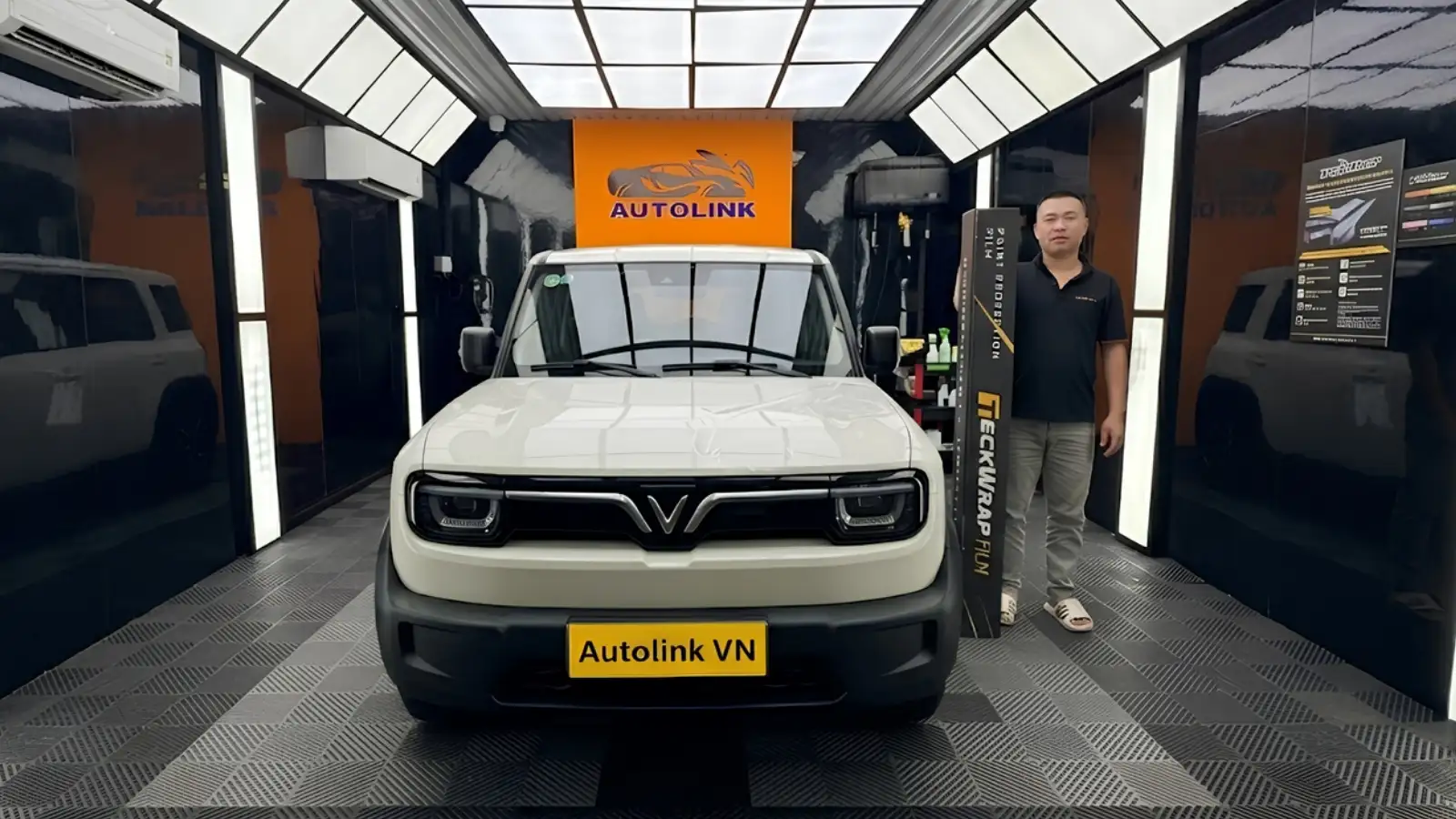 Dán PPF xe VF3 tại Autolink Dán PPF xe VF3 tại Autolink