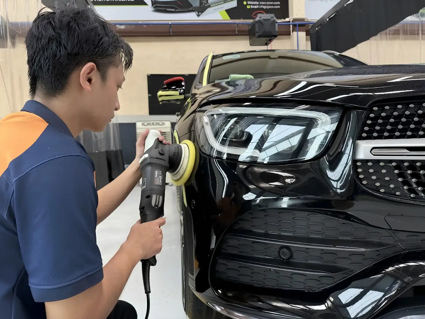 Hiệu chỉnh bề mặt sơn xe Hiệu chỉnh bề mặt sơn xe