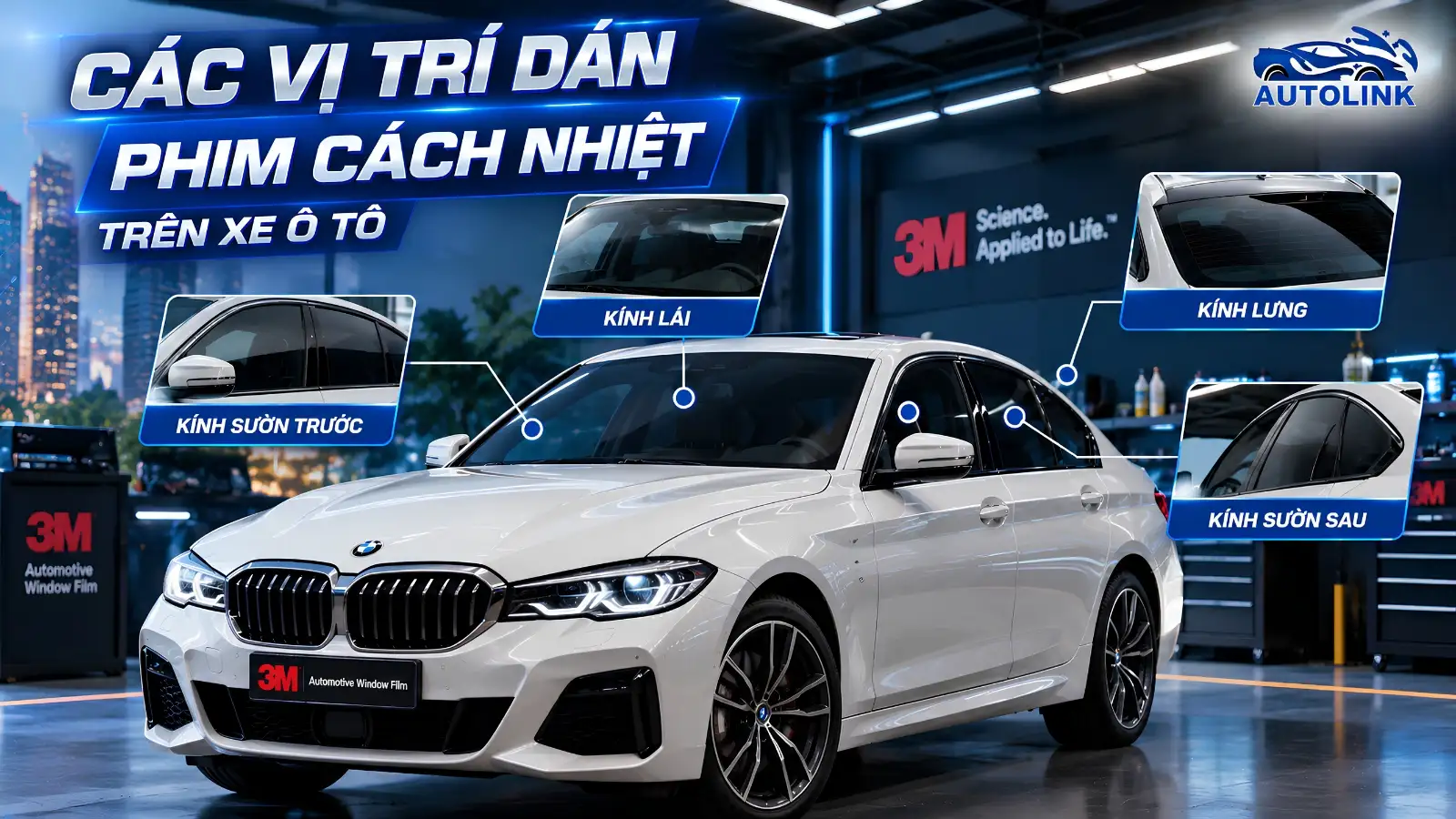 Tiêu chí lựa chọn vị trí dán phim cách nhiệt Tiêu chí lựa chọn vị trí dán phim cách nhiệt