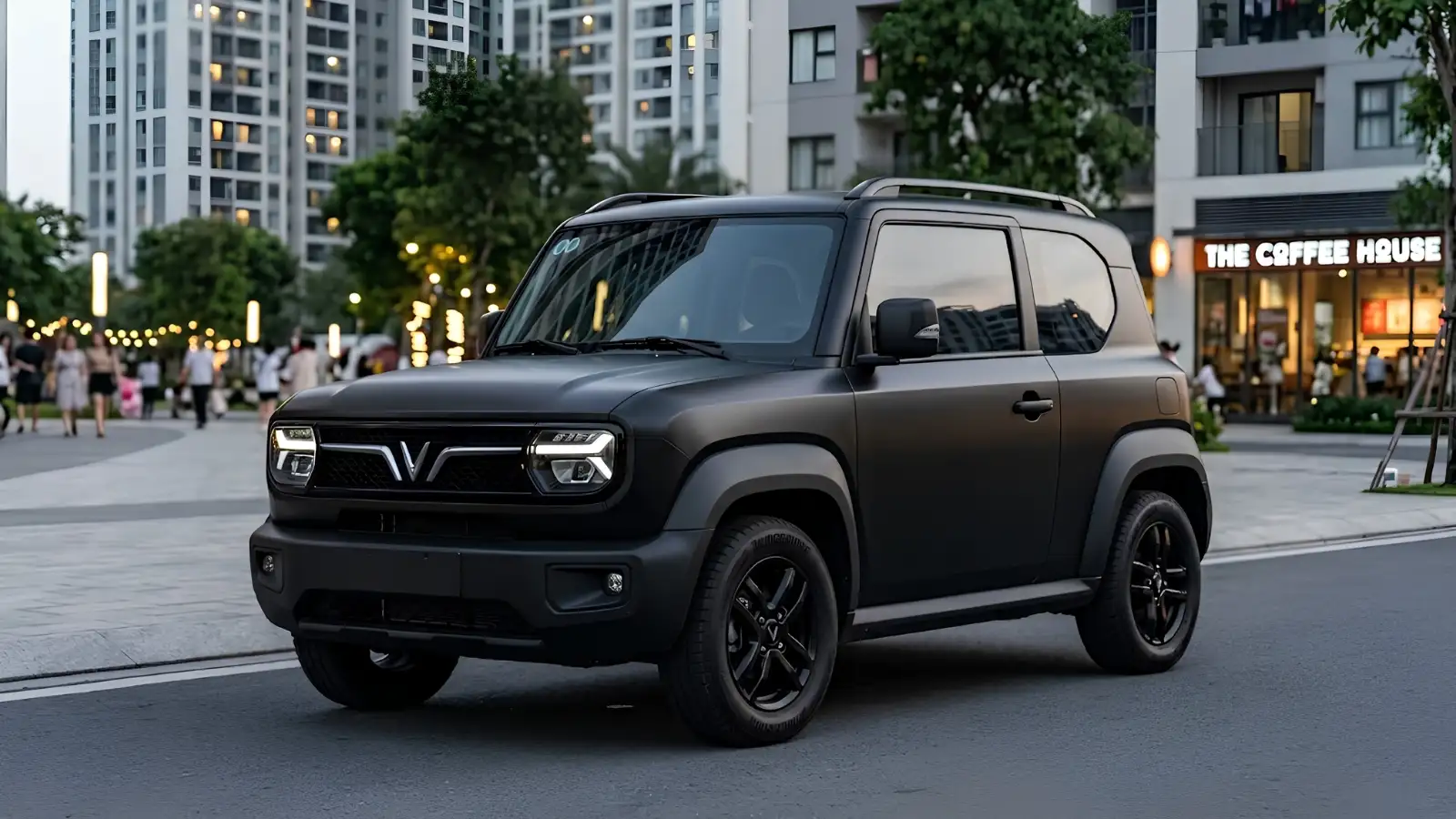 VF3 dán PPF mờ VF3 dán PPF mờ