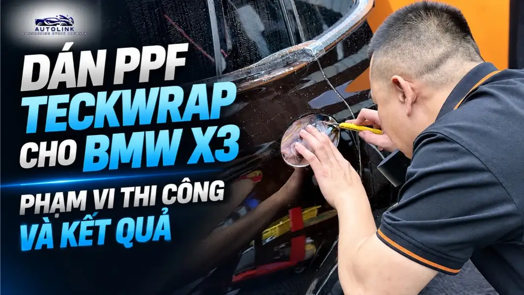 Dán PPF TeckWrap Cho BMW X3 Phạm Vi Thi Công Và Kết Quả Dán PPF TeckWrap Cho BMW X3 Phạm Vi Thi Công Và Kết Quả