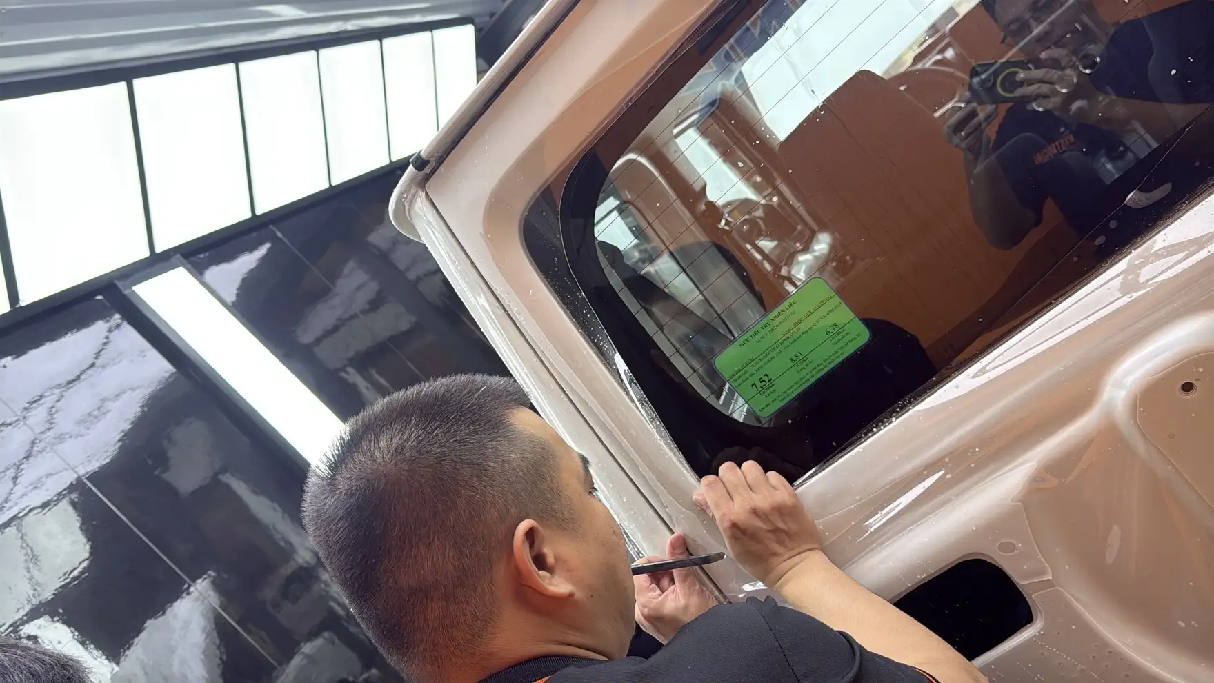 Dán PPF Teckwrap Suzuki Jimny - Mép cốp sau Dán PPF Teckwrap Suzuki Jimny - Mép cốp sau