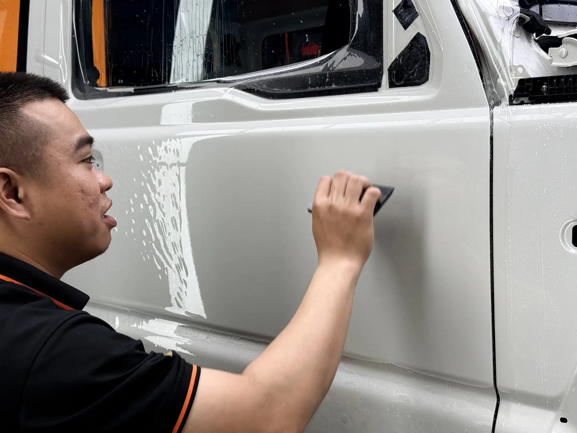 Dán PPF Teckwrap Suzuki Jimny - Mép cửa xe Dán PPF Teckwrap Suzuki Jimny - Mép cửa xe