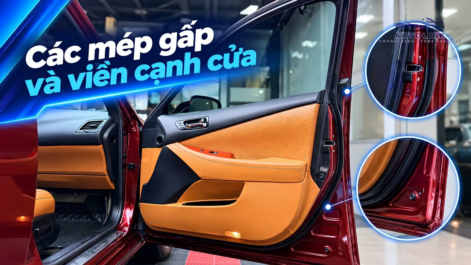 Kiểm tra mép gấp và viền cửa Kiểm tra mép gấp và viền cửa