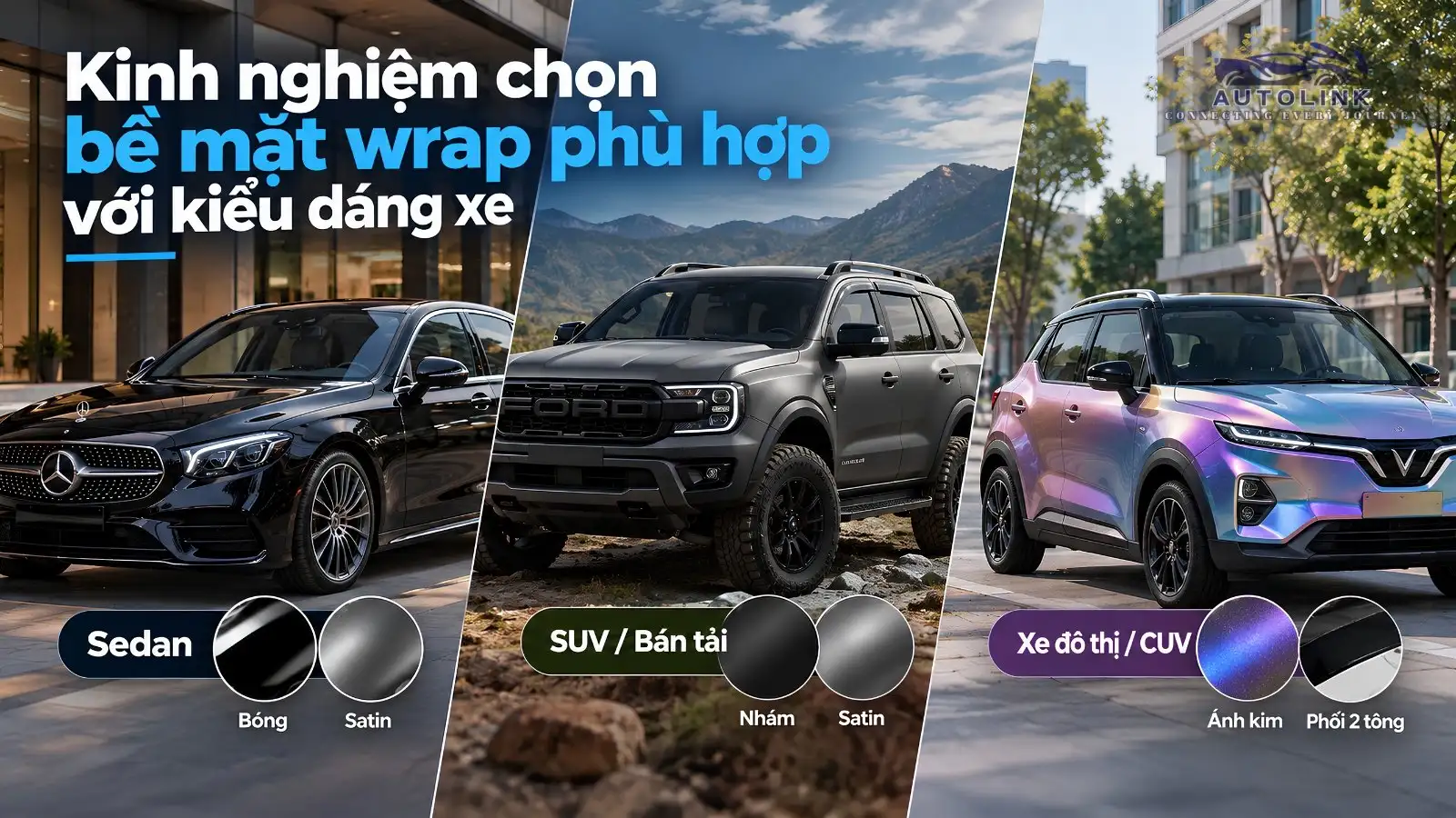 Kinh nghiệm chọn bề mặt wrap phù hợp Kinh nghiệm chọn bề mặt wrap phù hợp