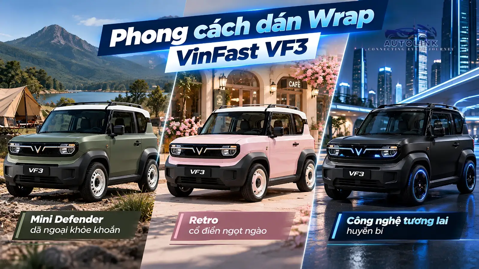 Phong cách dán wrap VF3 Phong cách dán wrap VF3