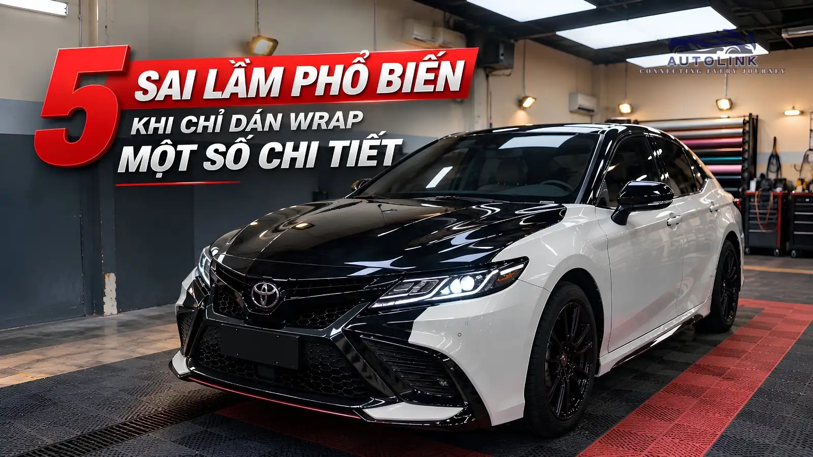 Sai lầm khi dán wrap từng chi tiết Sai lầm khi dán wrap từng chi tiết