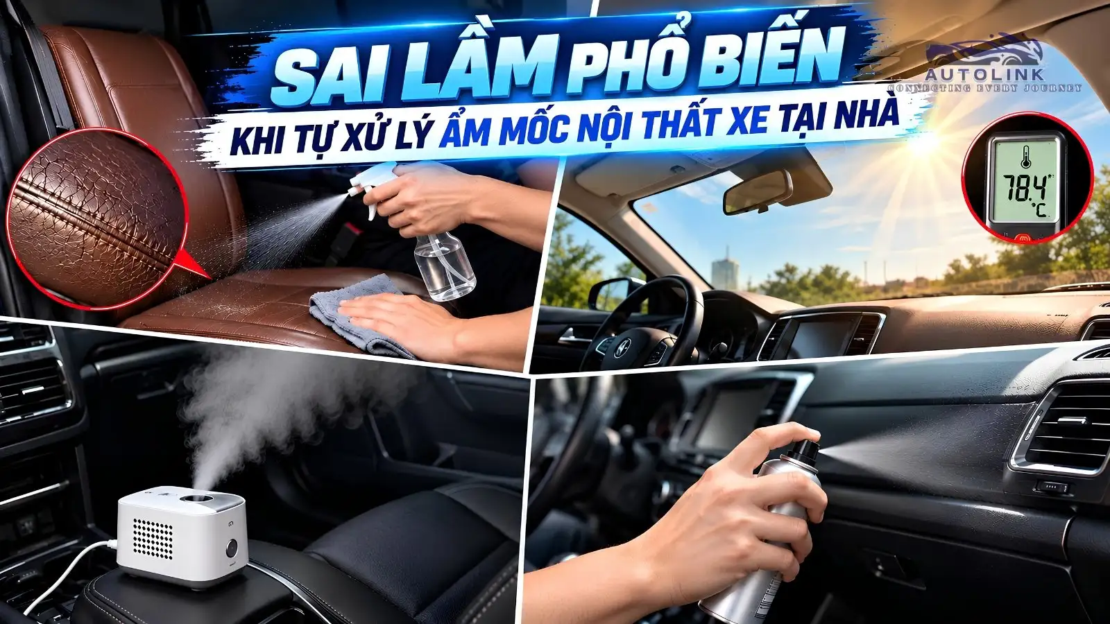 Sai lầm khi tự xử lý ẩm mốc tại nhà Sai lầm khi tự xử lý ẩm mốc tại nhà