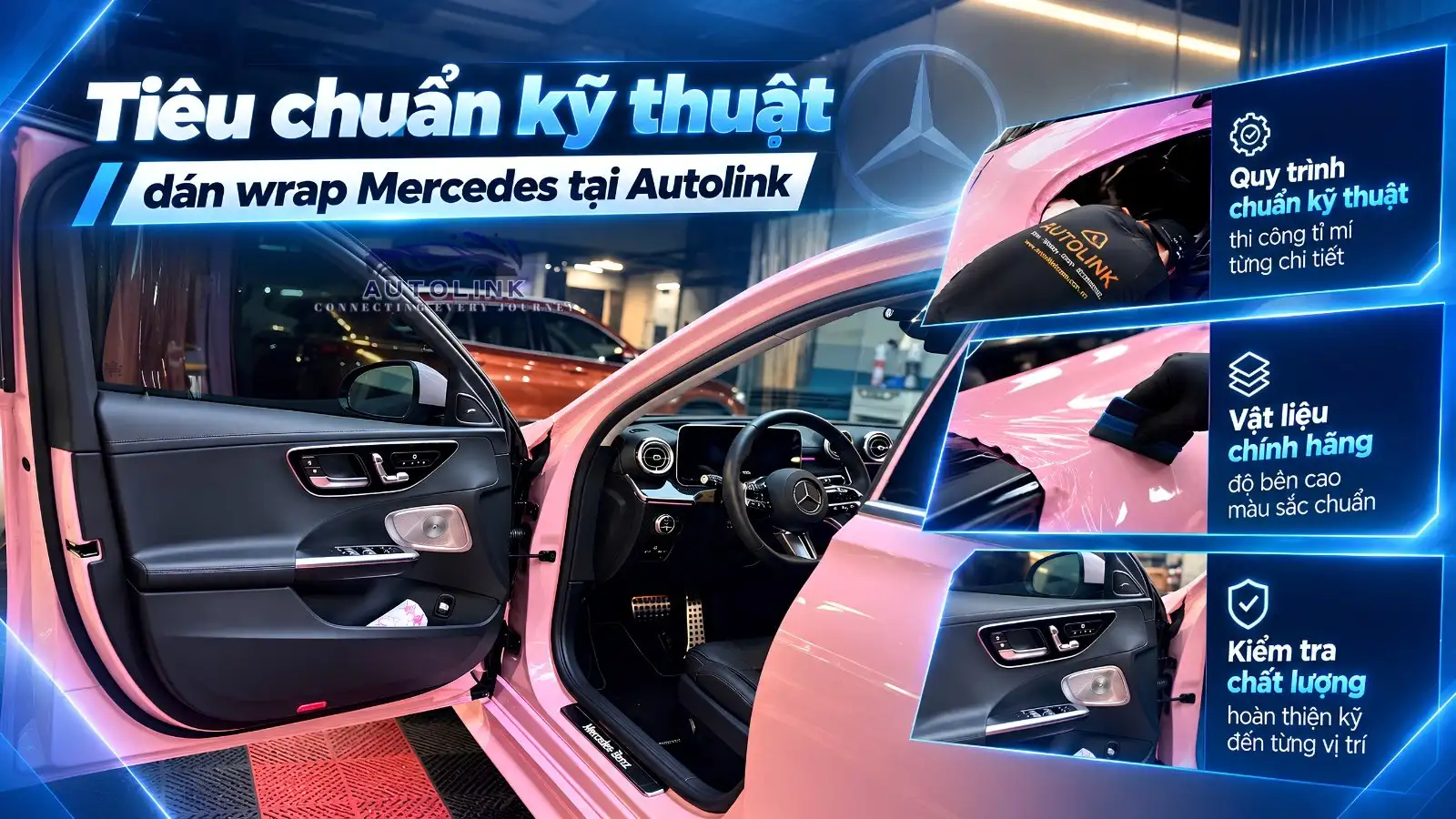 Tiêu chuẩn dán wrap tại Autolink Việt Nam Tiêu chuẩn dán wrap tại Autolink Việt Nam
