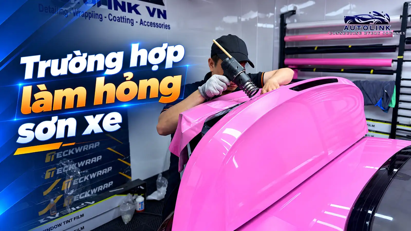 Trường hợp làm hỏng sơn Trường hợp làm hỏng sơn