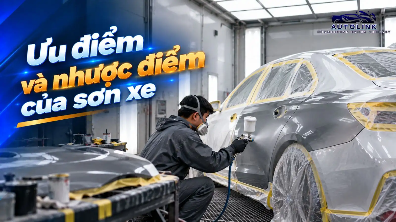 Ưu và nhược của sơn lại ô tô Ưu và nhược của sơn lại ô tô