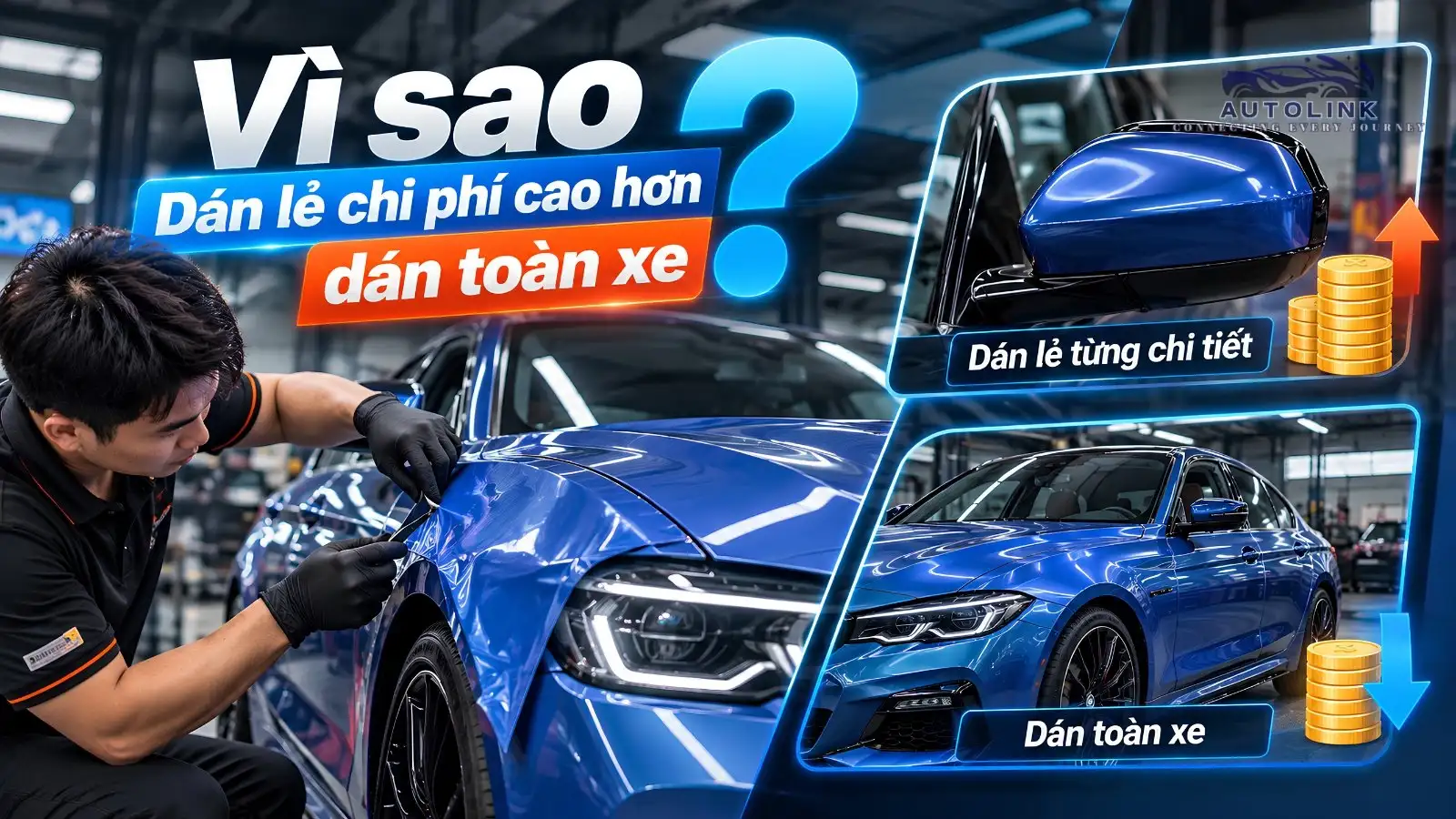 Vì sao dán lẻ chi phí cao hơn Vì sao dán lẻ chi phí cao hơn