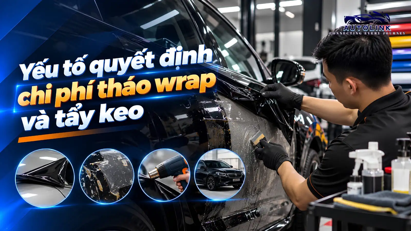 Yếu tố quyết định chi phí tháo wrap Yếu tố quyết định chi phí tháo wrap